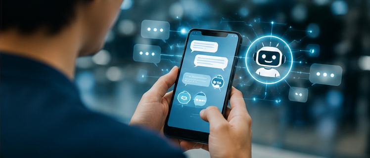 Robô inteligente para conversa: a IA na comunicação digital